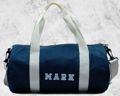 Sports Duffle Bag in Blue