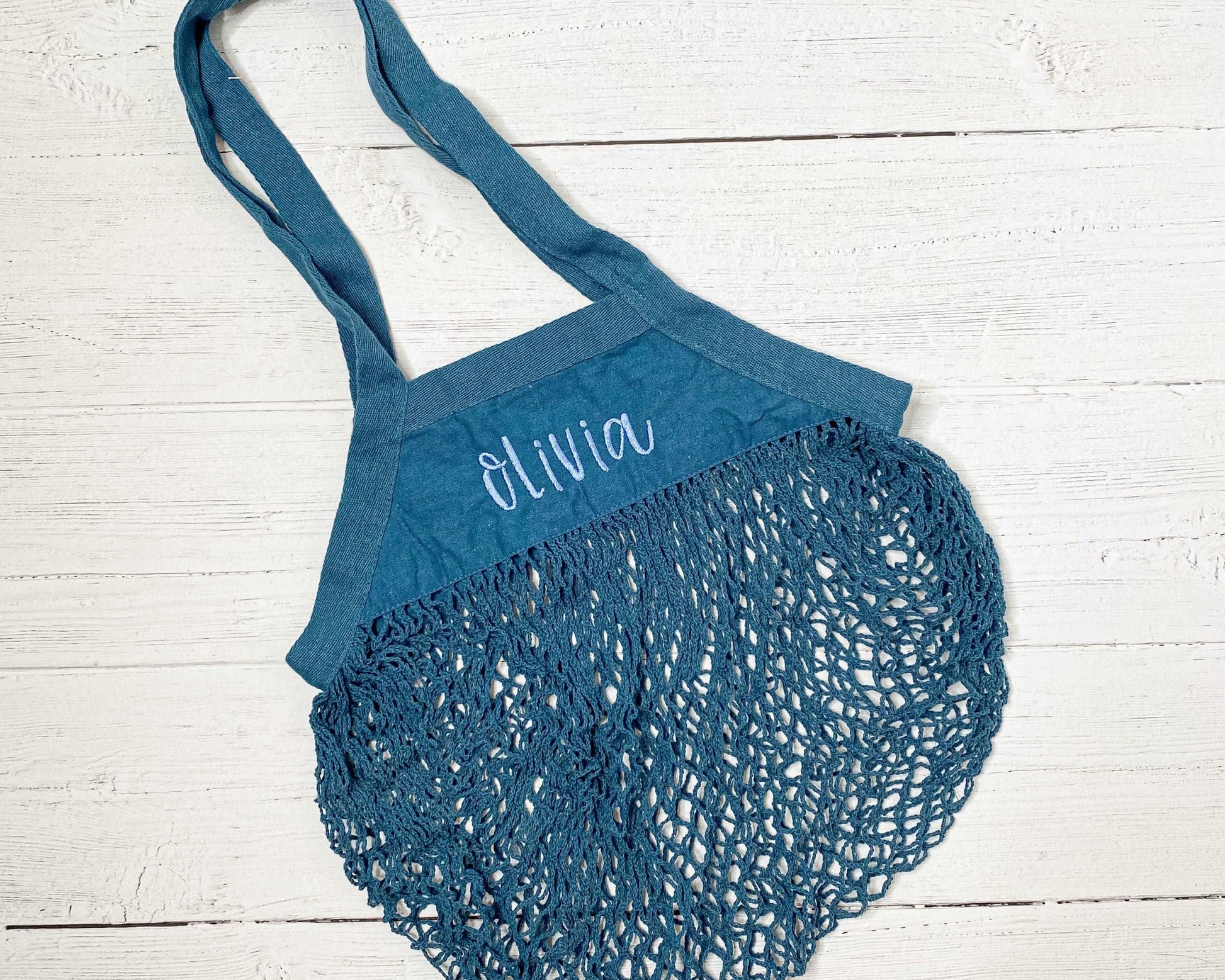 Market Bag in Blue