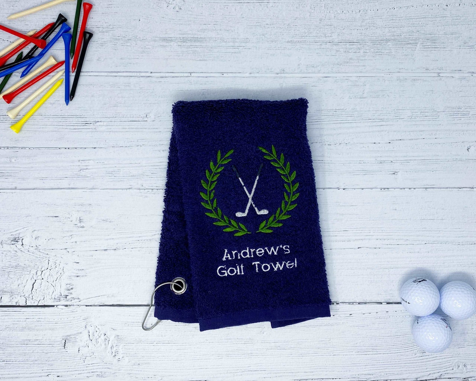 Personalised Golf Bags & Towel Set