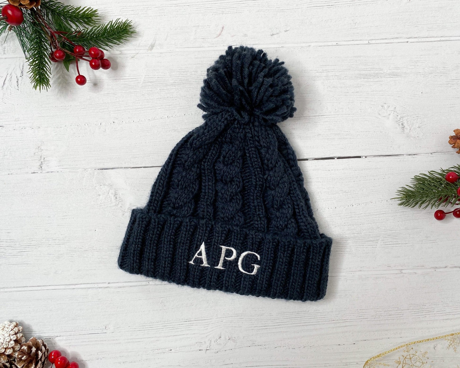 Knit Winter Hat - APG Personalised