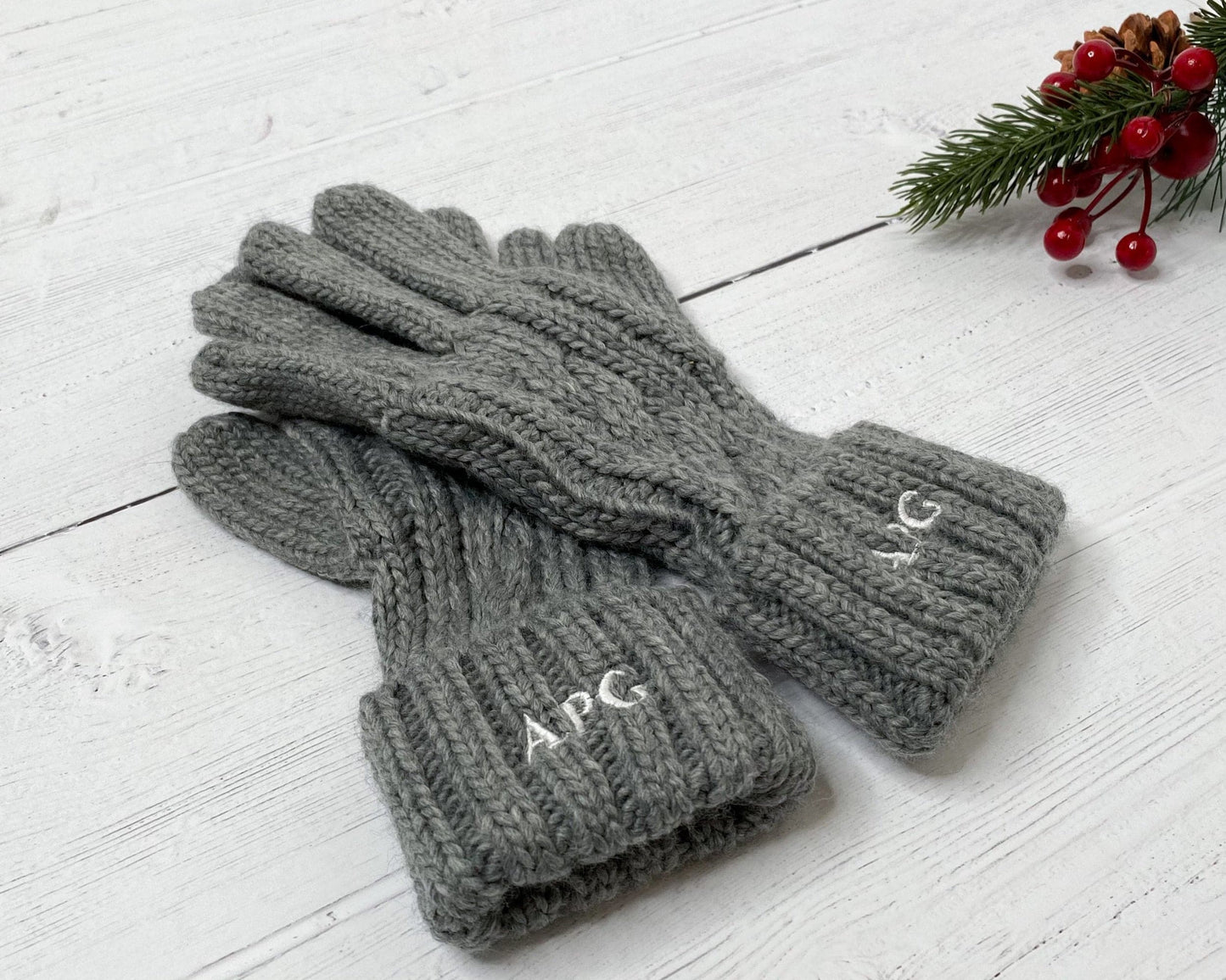 Knit Winter Gloves - APG Personalised