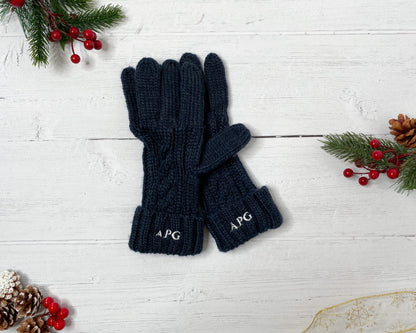 Knit Winter Gloves - APG Personalised