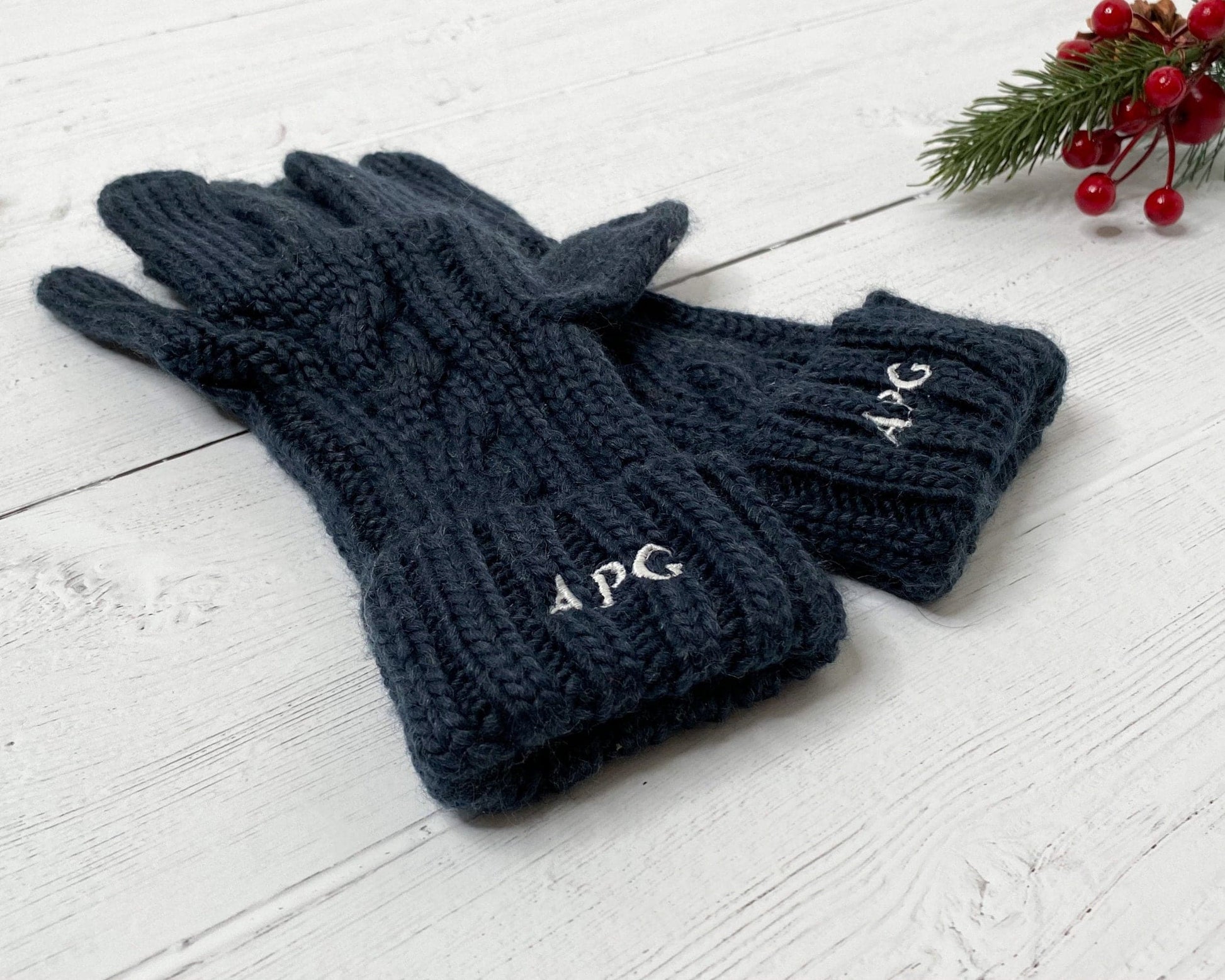 Knit Winter Gloves - APG Personalised