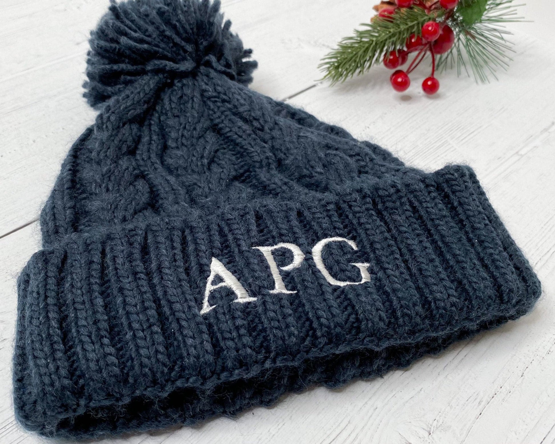 Knit Winter Hat - APG Personalised