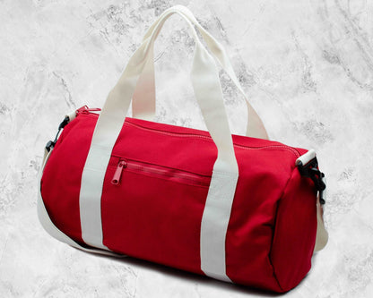 Personalised Sports Bag in Red